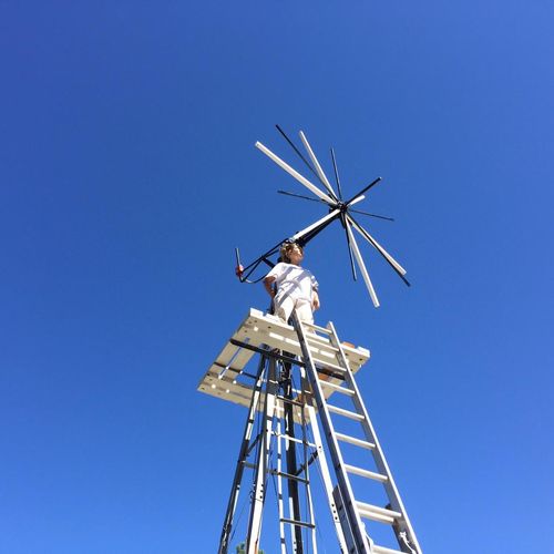 Windmill! Tough job but gotta be done
