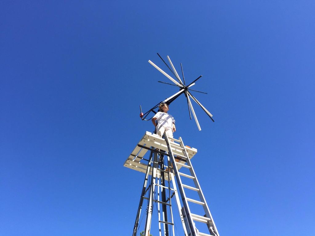 Windmill! Tough job but gotta be done