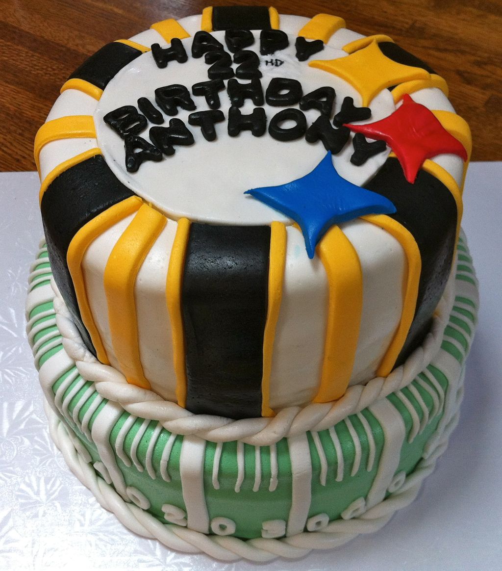 Pittsburg Steelers Birthday Cake