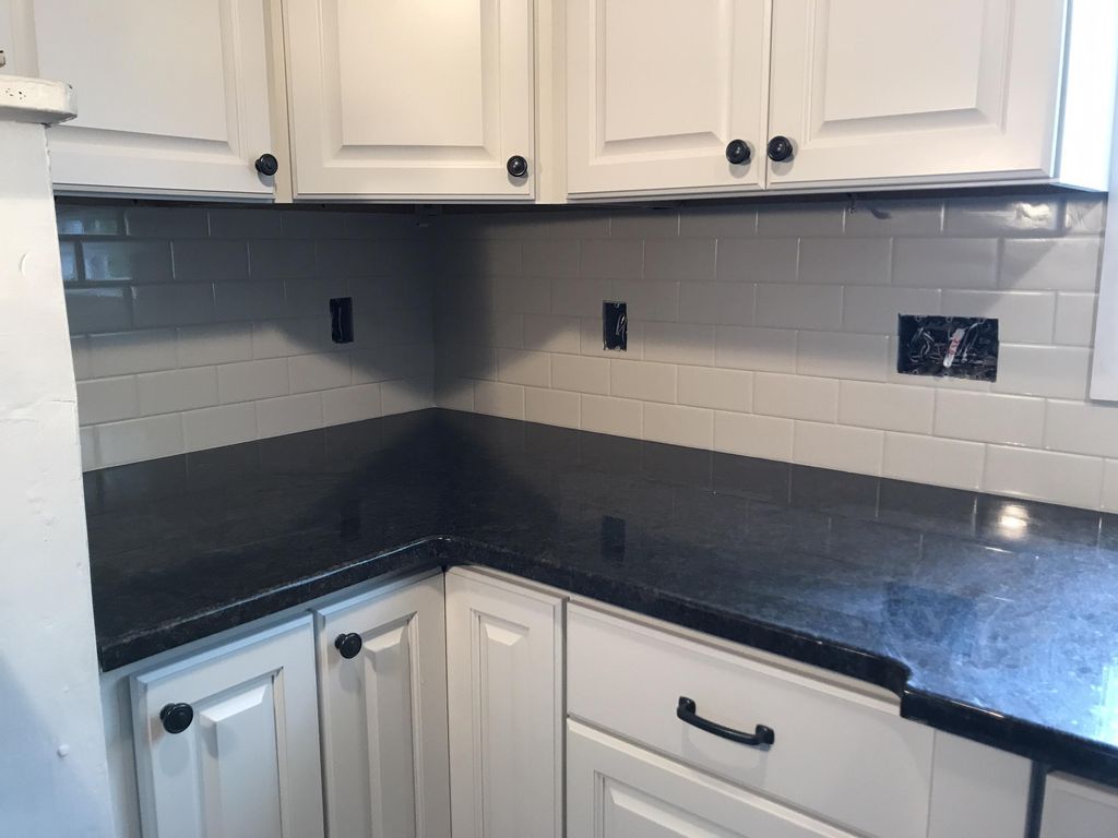 Subway tile back splash 