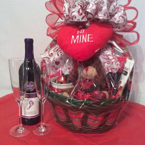 Be mine is an awesome basket! Enclosed with a good