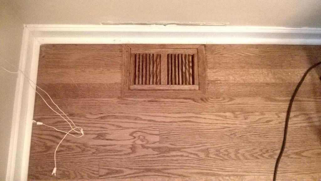 insertion of registers on existing floor
finished