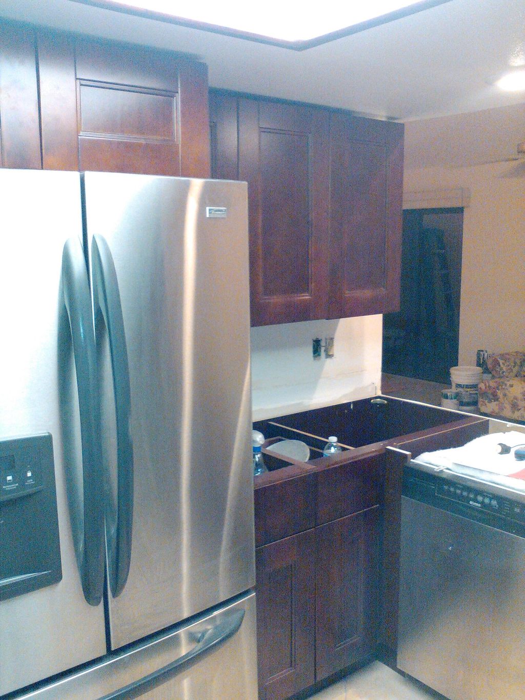 Kitchen Remodel Waiting on New Counter Tops Part 2