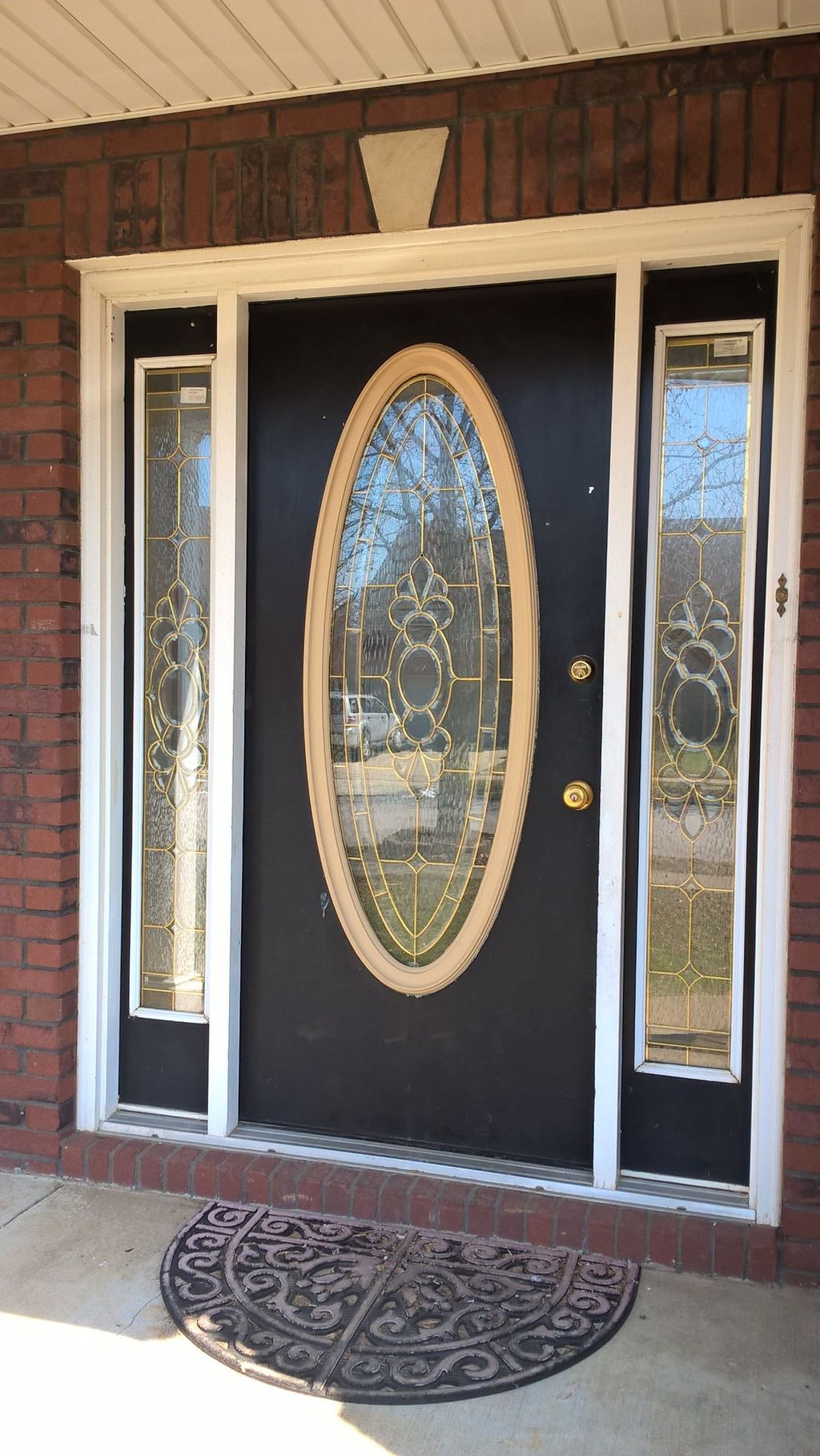 Front Door Repaint - Before