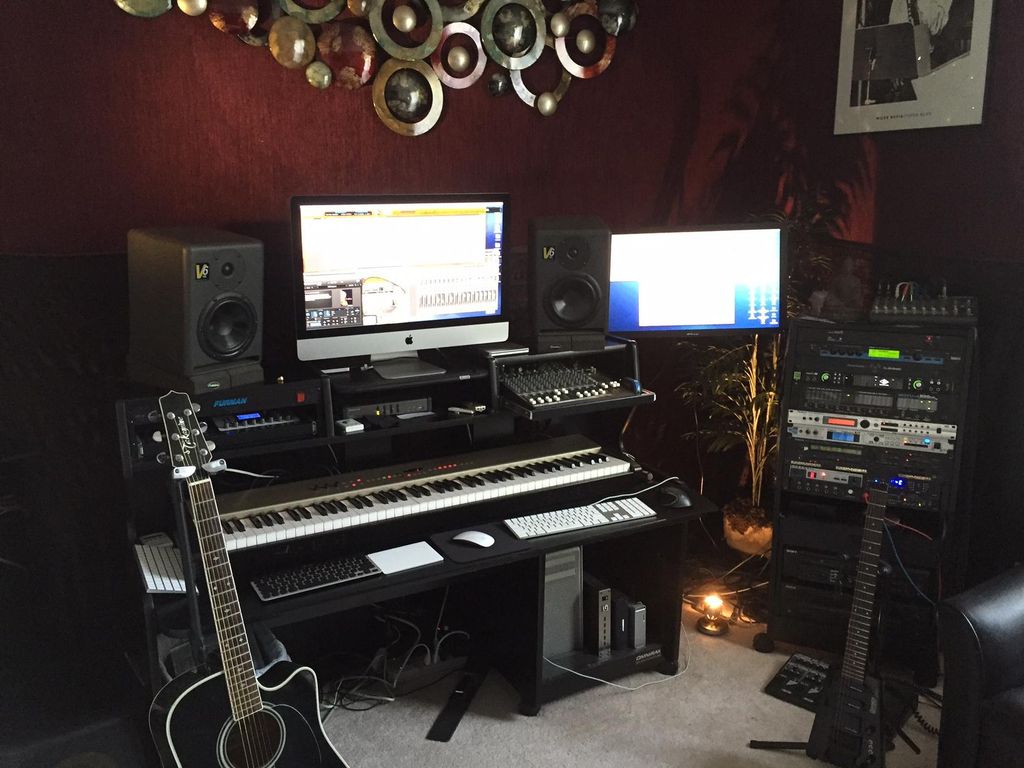 Dan Lamaestra Recording Studio Room