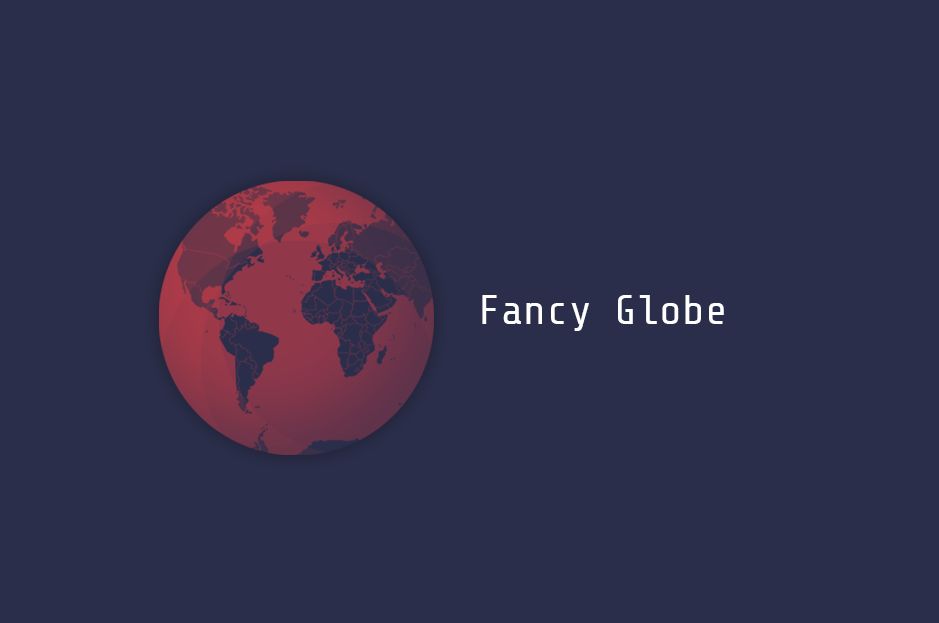 This is a globe graphic I created for a client. It