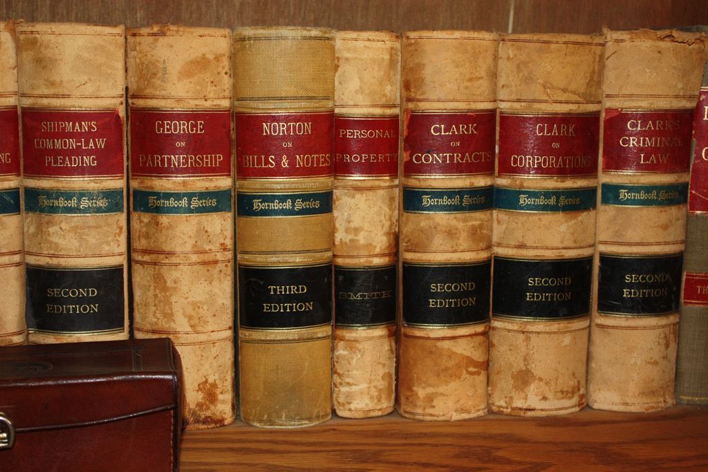 Old Law Books