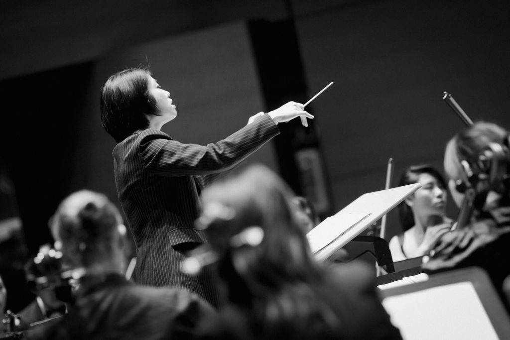 Conducting Orchestra and Choir at Lincoln Center