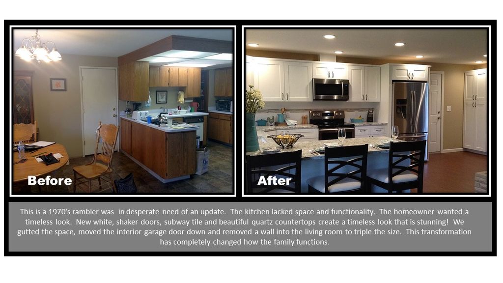 1970's Rambler - Our team was able to transform th