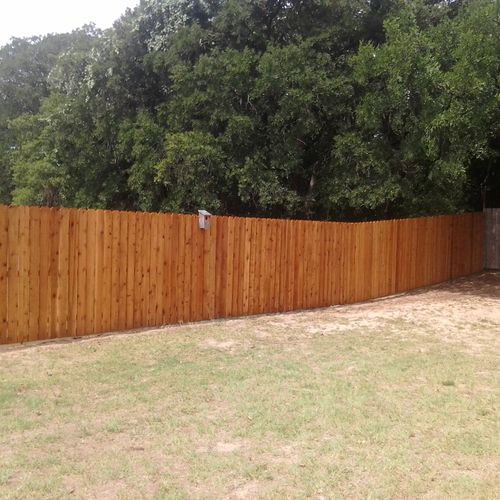 this is a fence job we have references for this