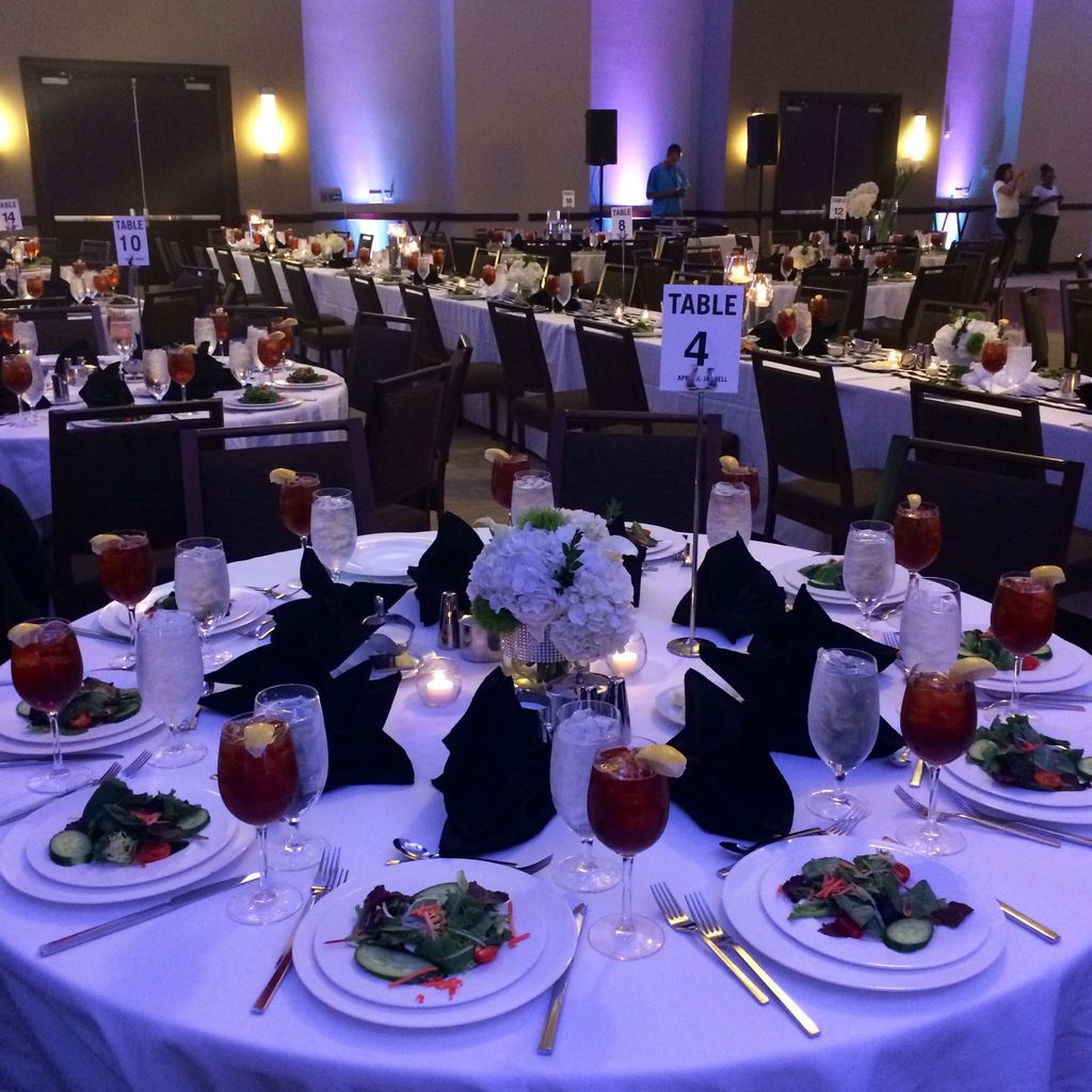 Black & White Themed Wedding at the Westin