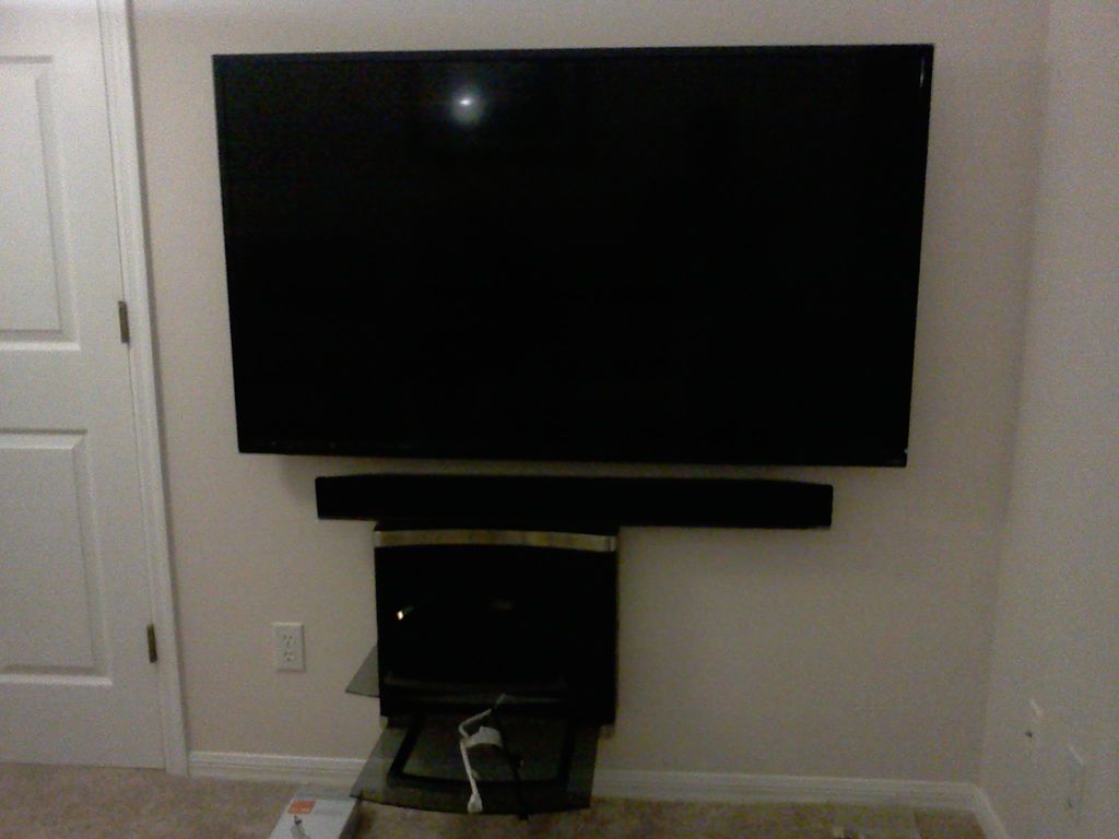 TV, Soundbar and Media Shelf Mounting