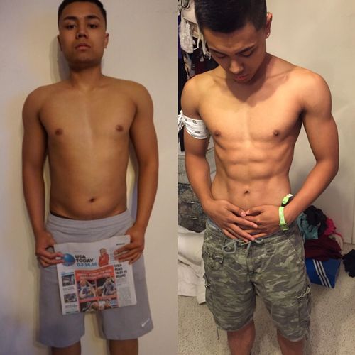 90 day transformation from my client Randell! 