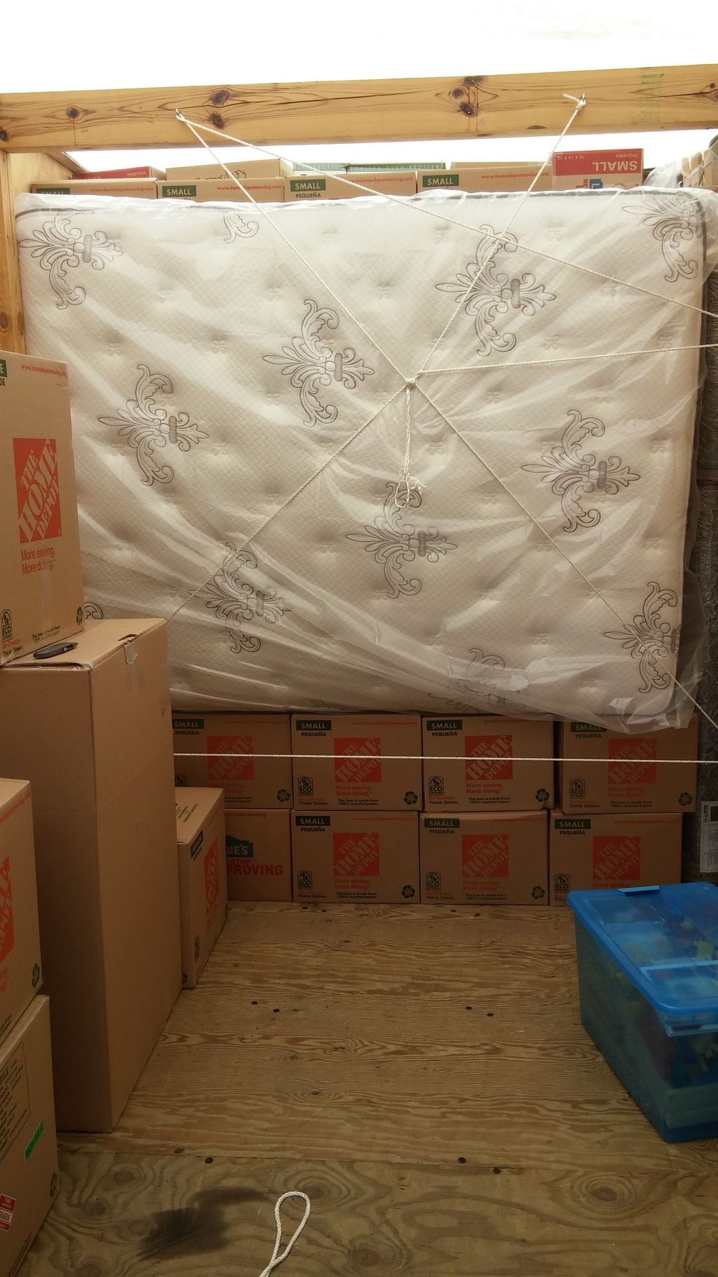 Stacking to create the best possible walls and bar