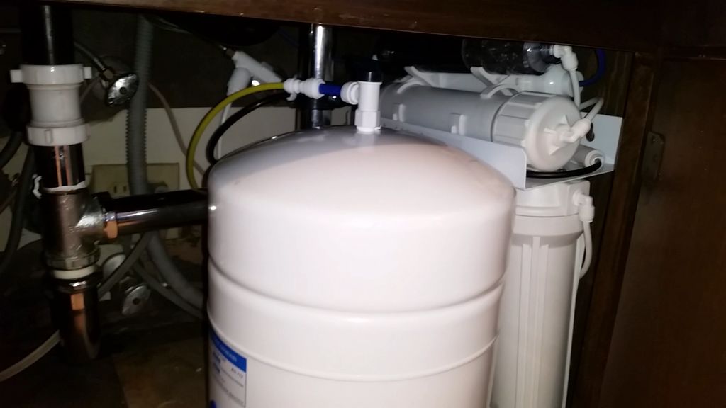 Six-filter/Seven-stage Reverse Osmosis drinking wa