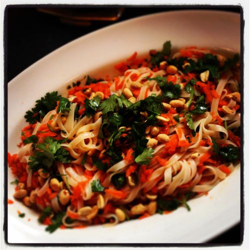 Thai Carrot and Noodle Salad