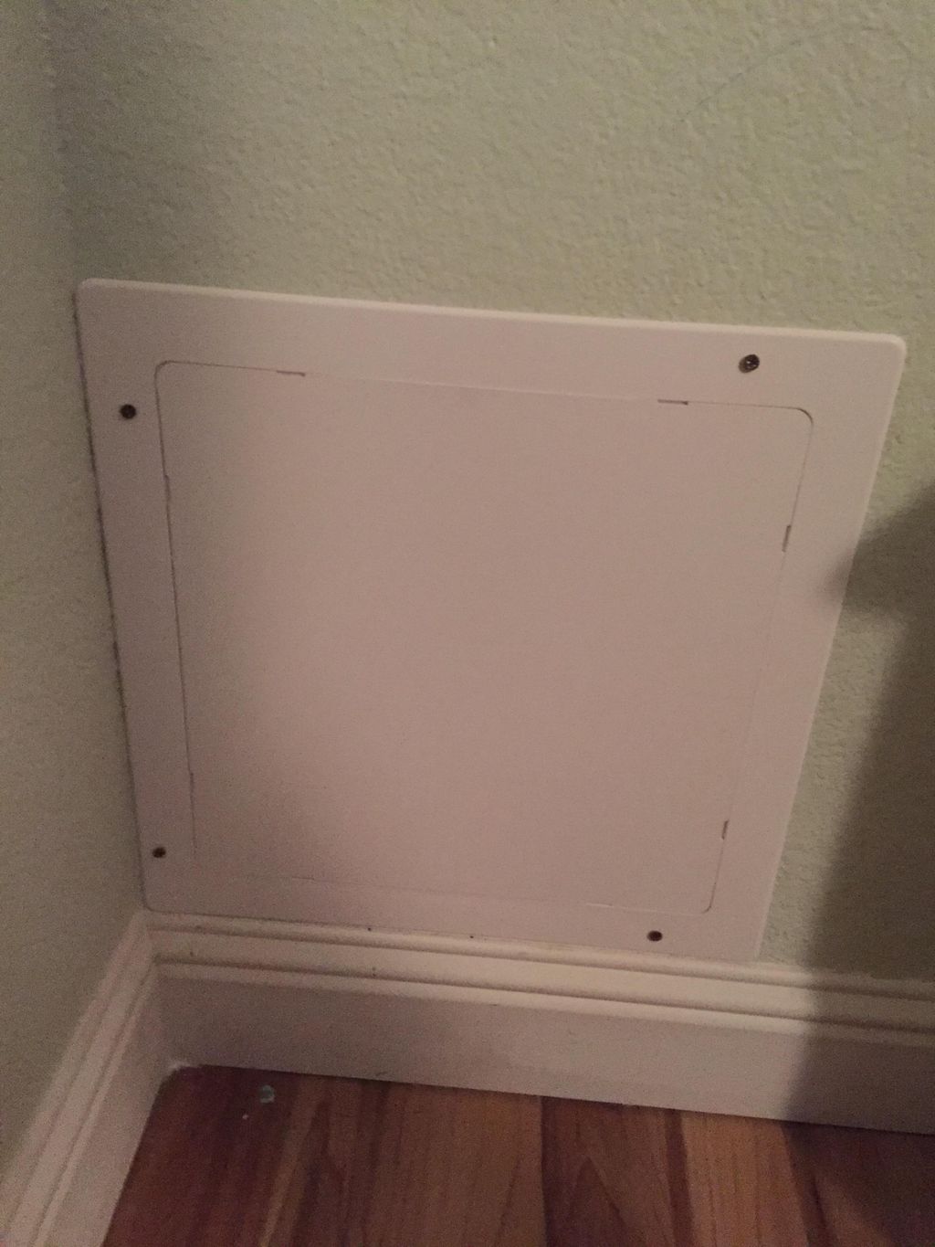 Access door for future and temporary repair of acc