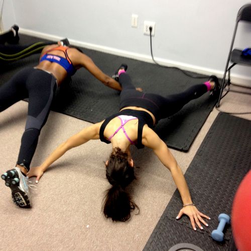 Star Plank. Serious core training;-)