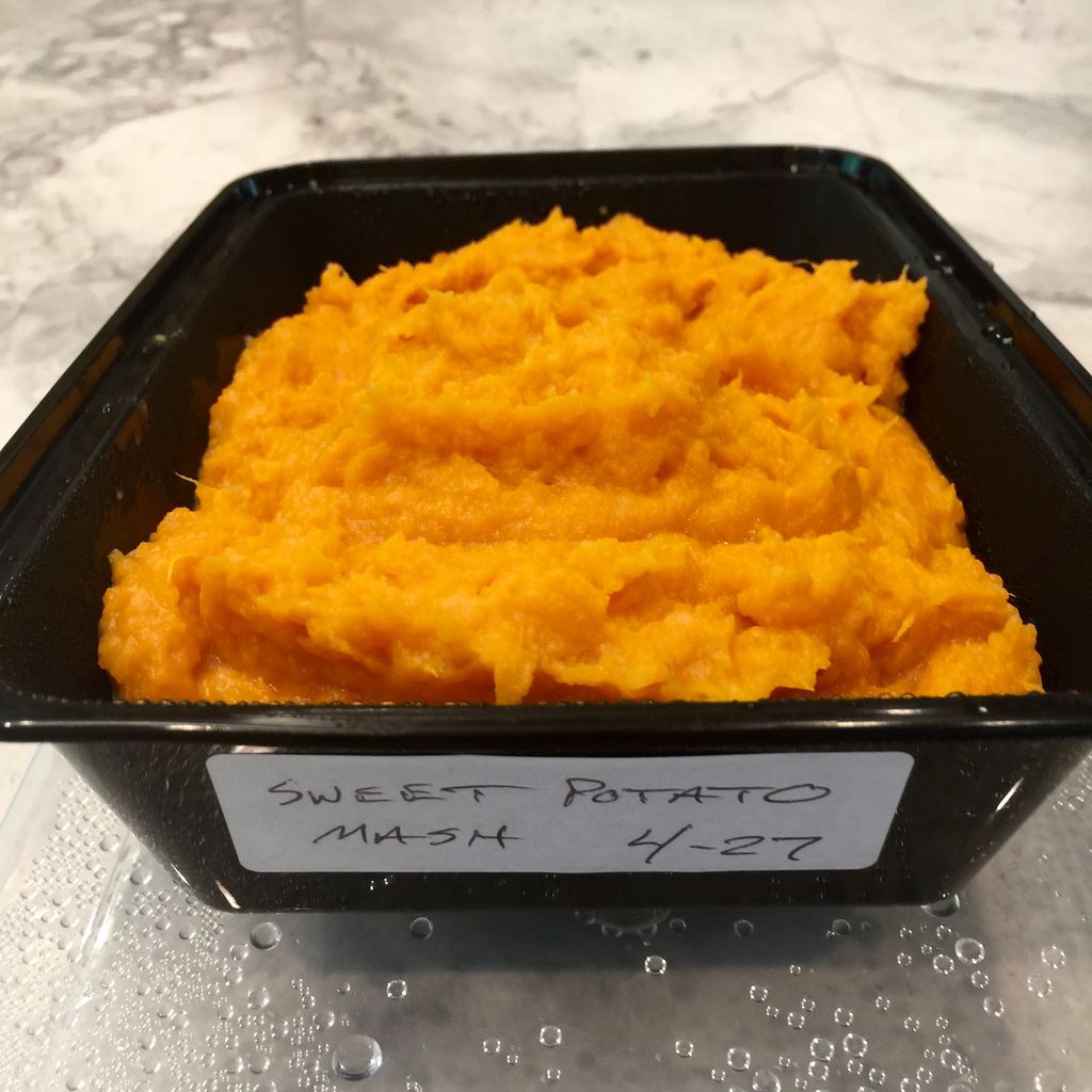 Mashed Sweet Potatoes With Brown Sugar And A Touch