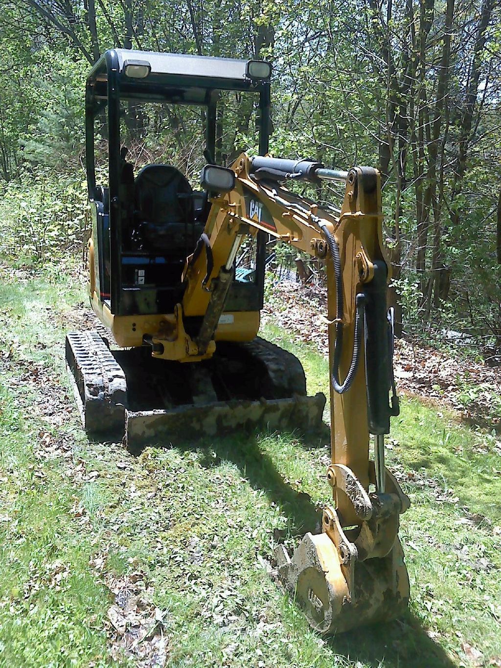 trenching and grading excavation