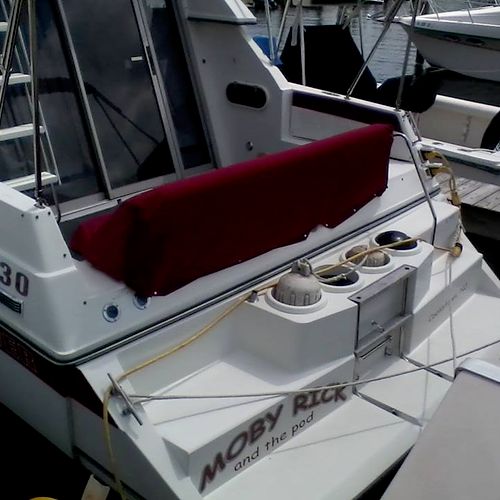 boat seat cover