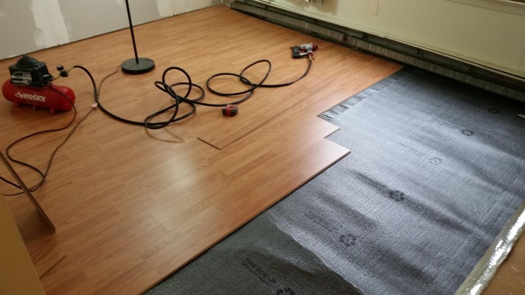 new floating floor system