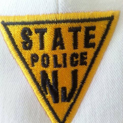 Embroidered hats for the State Police of New Jerse