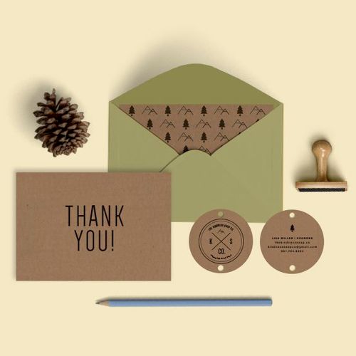 The Kindness Soap Co. 
Print Collateral 
Branding 