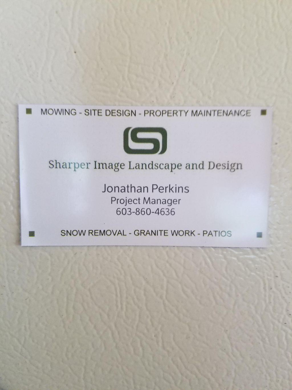 Sharper Image Landscape and design