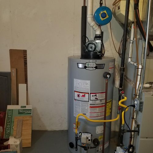 Power Vented Water Heater