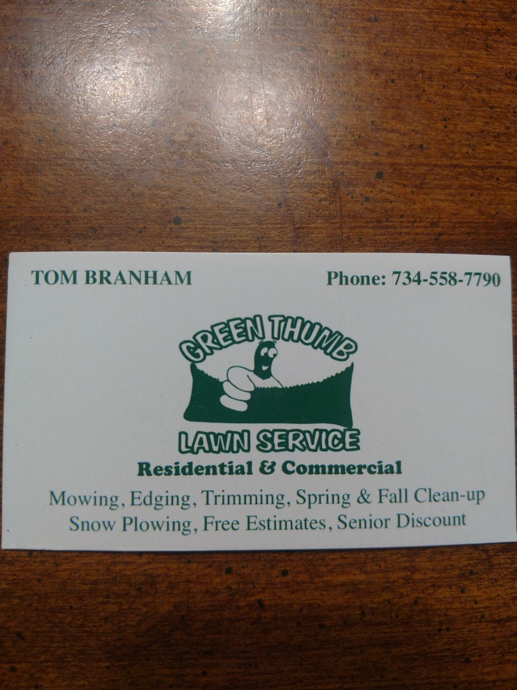 Green Thumb Lawn Service