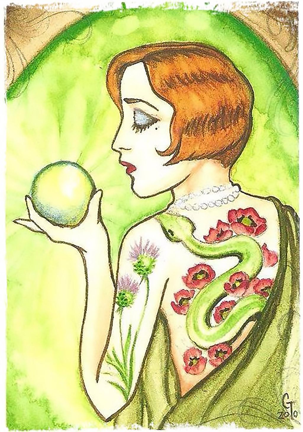 Precious Little Thing
Govina Taylor
watercolor on 
