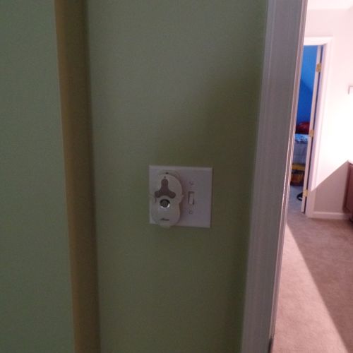 Fan switch with Remote Control that goes where you