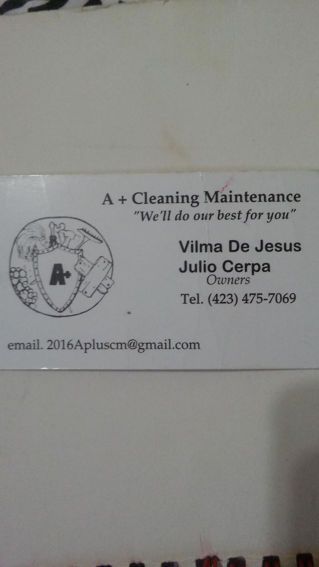 A+ cleaning mantenance