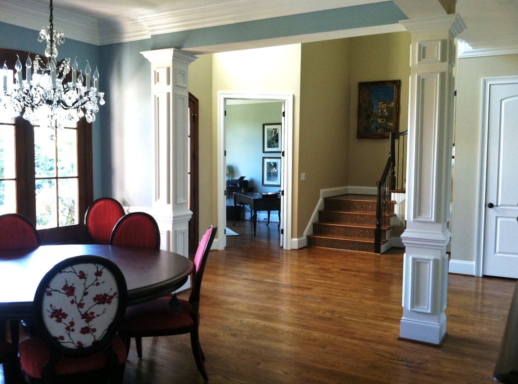 Interior Painting;
Walls, ceilings, trim and crown