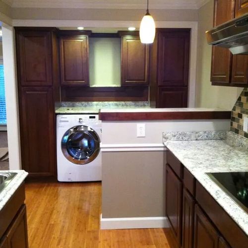 Condo Remodel, Kitchen/Laundry!