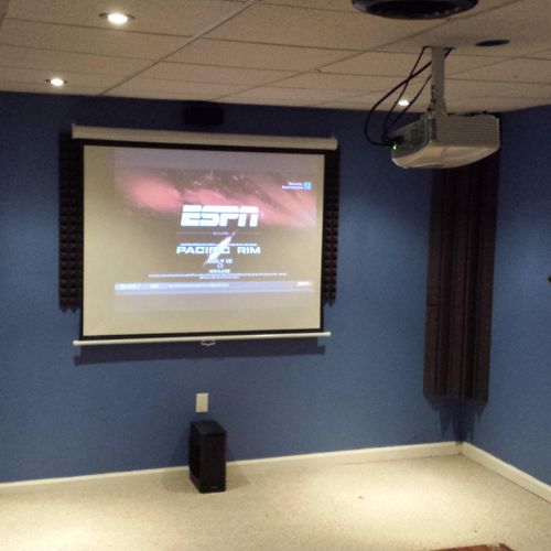 Projector Theater Room