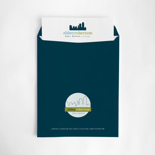 Branding materials for Abbey Robertson Real Estate