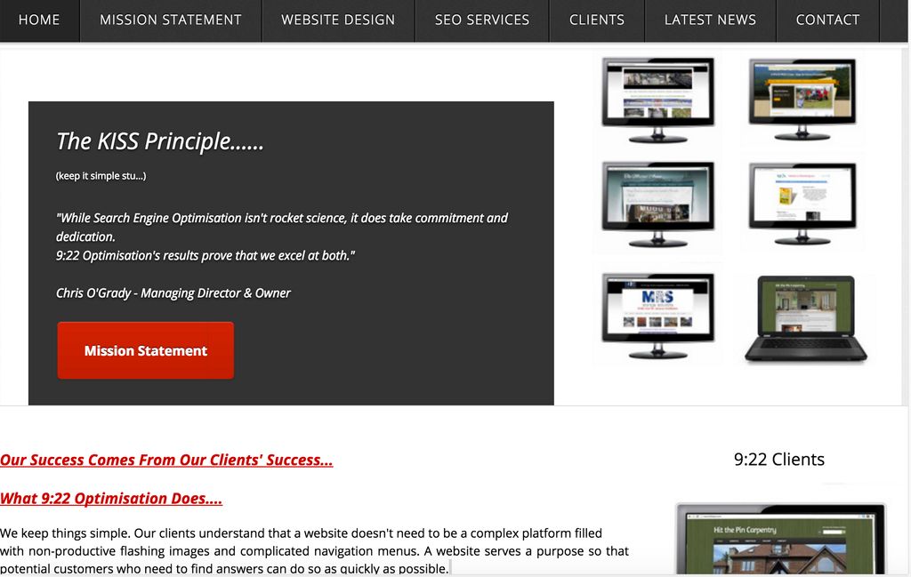 Website content, editing and proofing.