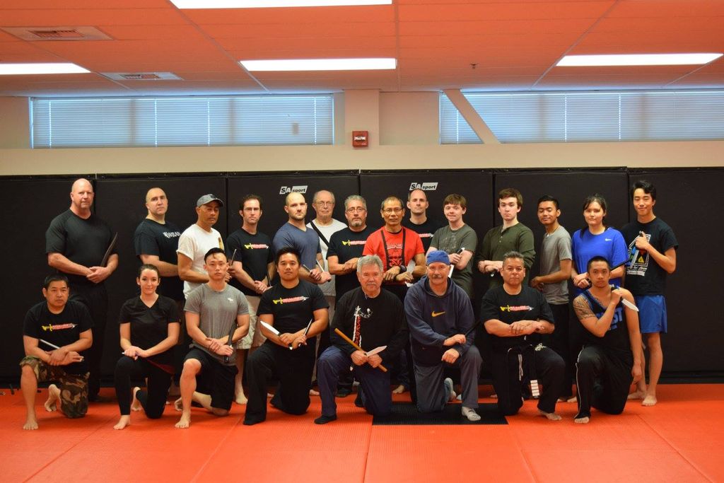 Group photo from Master Frank Rillamas seminar hel