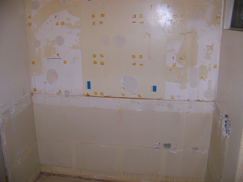 Bathroom picture # 1 after demo see Picture 2 & 3 