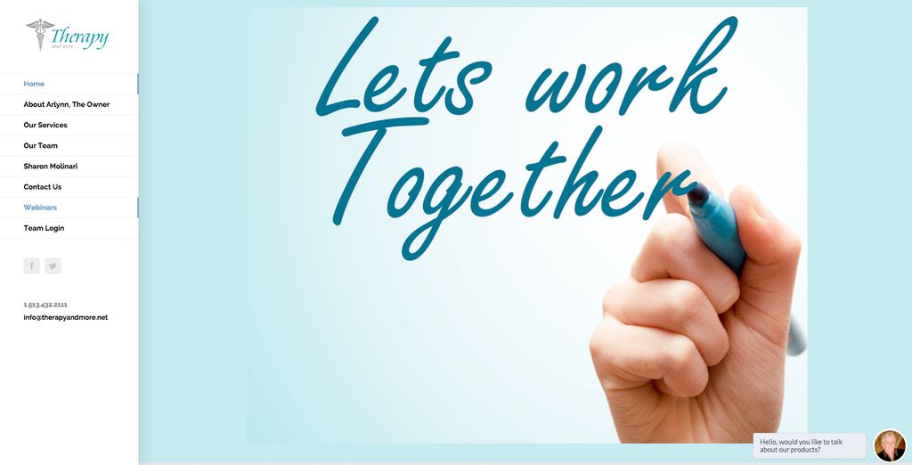 Therapy And More Website