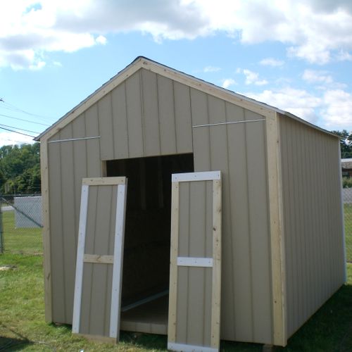 Custom shed build