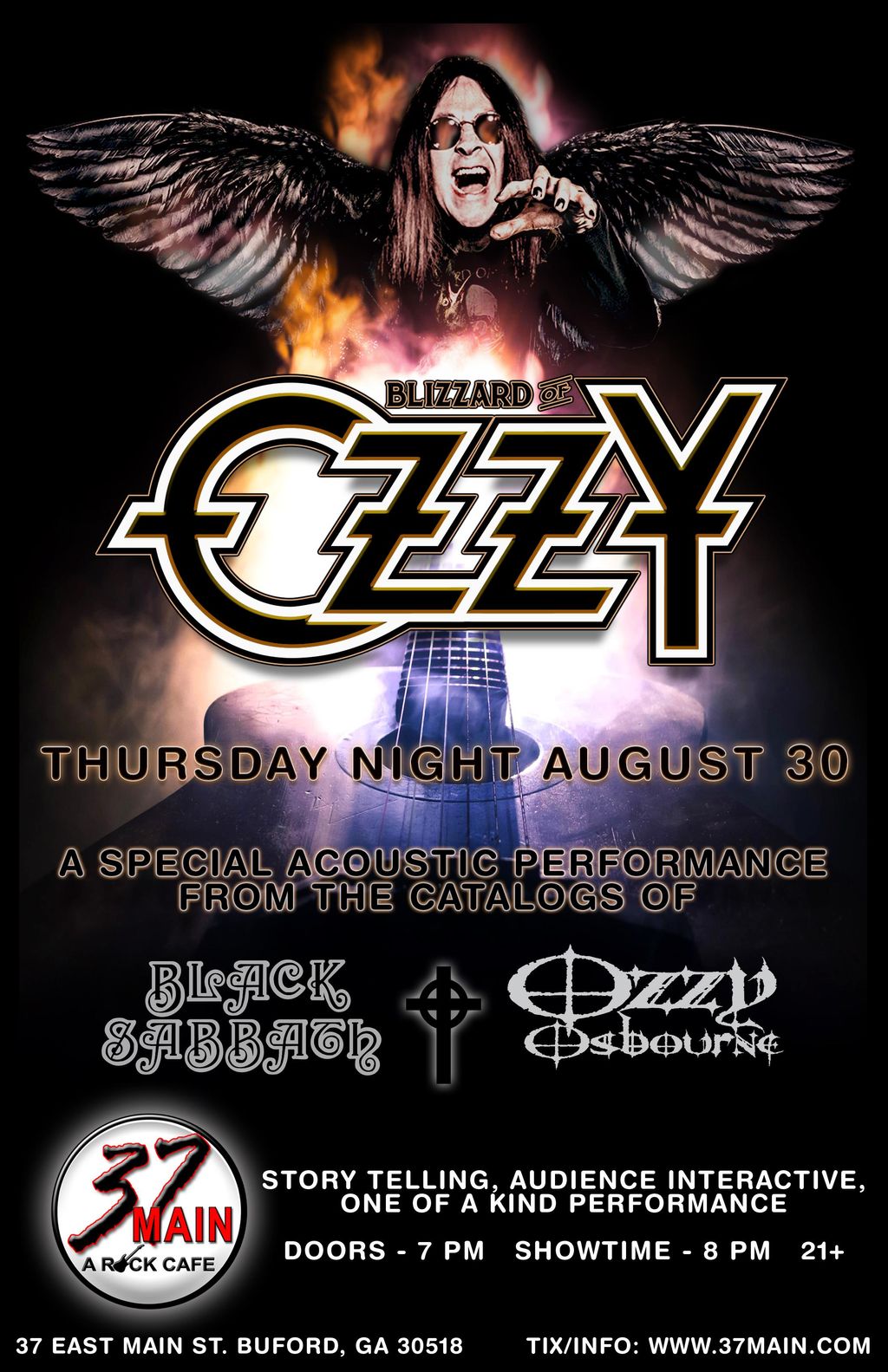 Logo & Show Poster design for Atlanta GA based Ozz