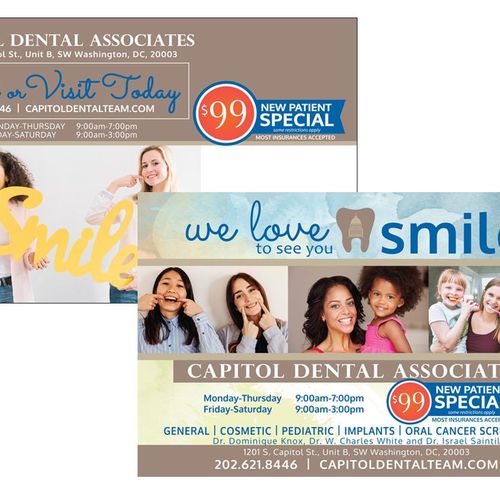 Dental Postcard - Direct Mail