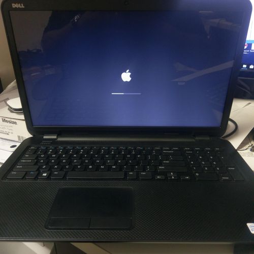 Dell laptop running MacOS Sierra