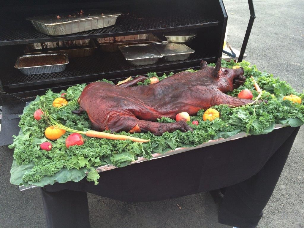 Whole Smoked Pig