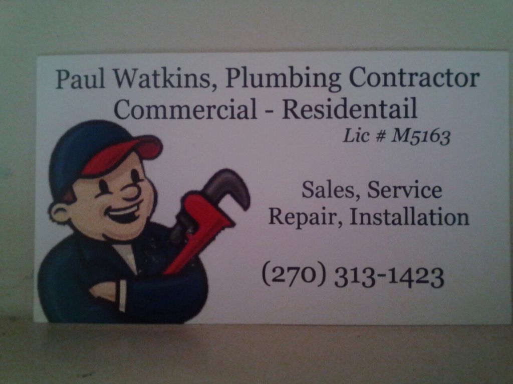 Paul Watkins, Plumbing Contractor