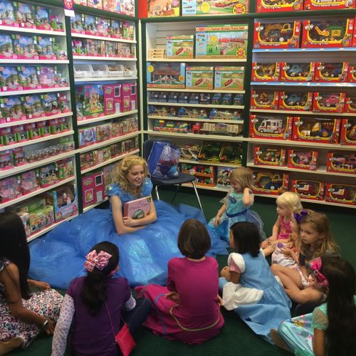 Cinderella at the Austin Learning Express