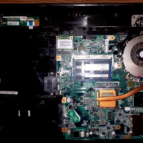 Laptop Component Replacement and Repair.